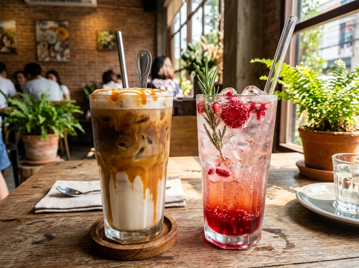 Iced Coffee e Soda Italiana